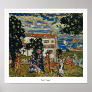 Maurice Prendergast Zedign Kunstposter #569 Poster