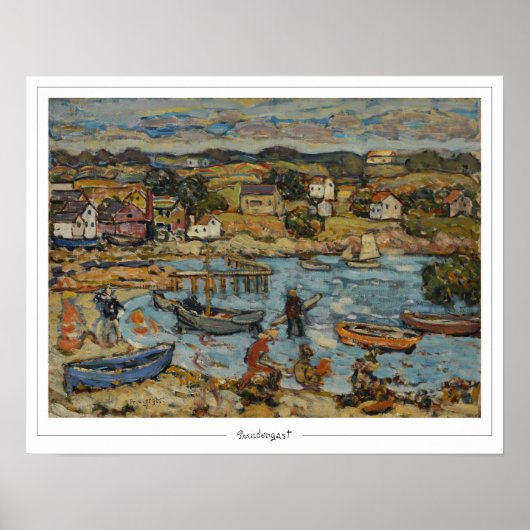 Maurice Prendergast Zedign Kunstposter #646 Poster (Voorkant)