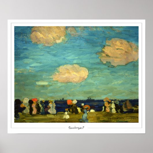 Maurice Prendergast Zedign Poster d'art #312 (Devant)
