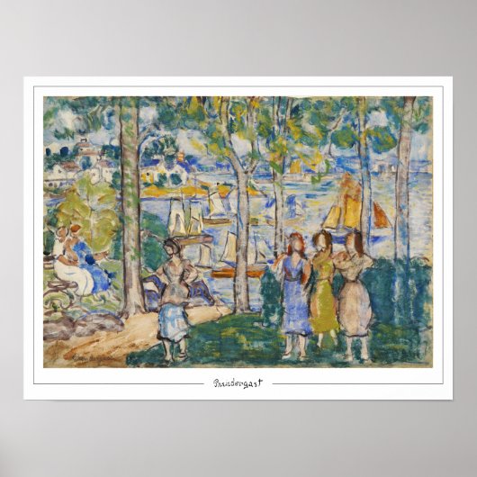 Maurice Prendergast Zedign Poster d'art #602 (Devant)