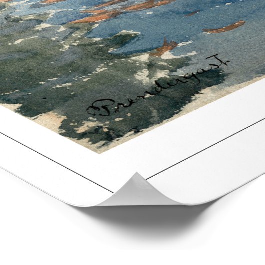 Maurice Prendergast Zedign Poster d'art #603 (Coin)