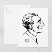 Maurice Ravel Briefkaart (Voorkant / Achterkant)