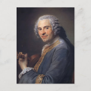 Maurice Tour- Jean-Joseph Cassanea de Mondonville Briefkaart