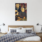 Maurice Utrillo, zijn grootmoeder en zijn hond Canvas Afdruk (Insitu (Slaapkamer))