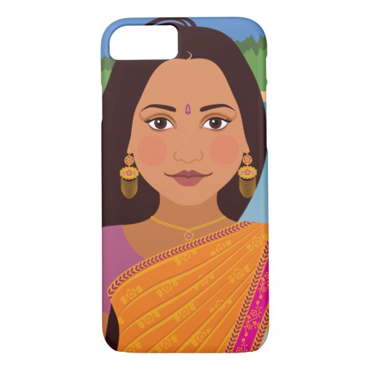 Mauricien, Coque indien Matryoshka (Dos)