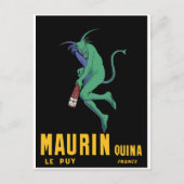 Maurin Quina - Cappiello 1906 - Alsem Apertif Briefkaart (Voorkant)