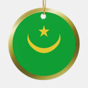 Mauritaans Vlag Ornament