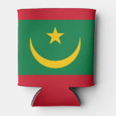 Mauritaanse vlag blikjeskoeler (Voorkant)