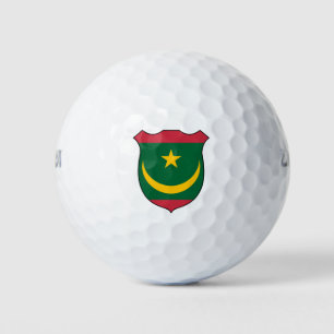 Mauritaanse vlag Grand Patriotic Golfballen