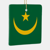 Mauritaanse vlag keramisch ornament (Rechts)