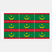 Mauritaanse vlag labels (Vel)