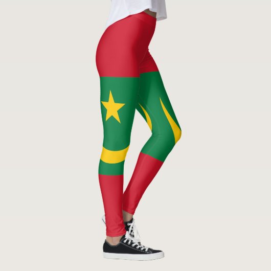 Mauritaanse vlag leggings (Rechts)
