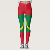 Mauritaanse vlag leggings (Voorkant)