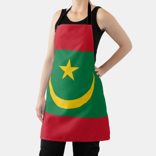 Mauritaanse vlag schort (Insitu)