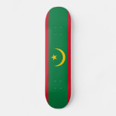 Mauritaanse vlag skateboard (Voorkant)