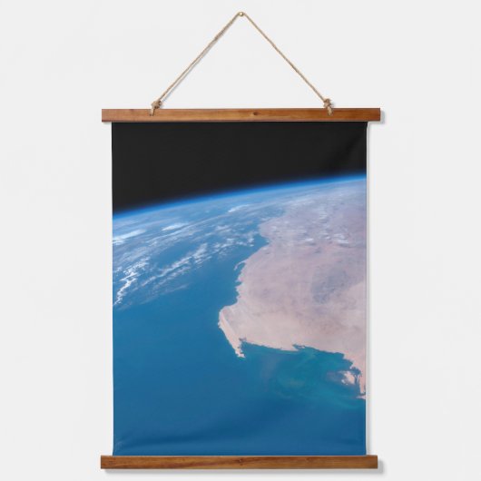 Mauritanië en de Westerne Sahara voor de kust van Hangend Wandkleed (Voorkant)