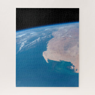 Mauritanië en de Westerne Sahara voor de kust van Legpuzzel