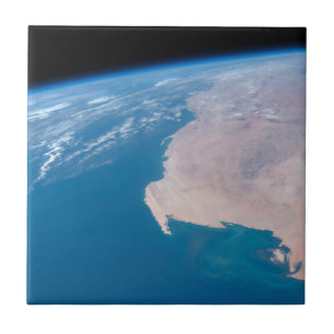 Mauritanië en de Westerne Sahara voor de kust van  Tegeltje