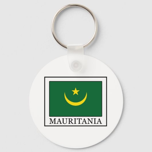 Mauritanië Sleutelhanger (Voorkant)