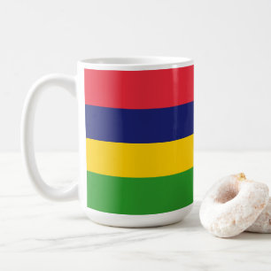Mauritiaanse vlag koffiemok
