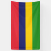 Mauritiaanse vlag spandoek (Verticaal)