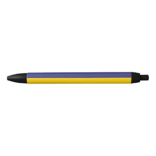 Mauritiaanse vlag zwarte inkt pen