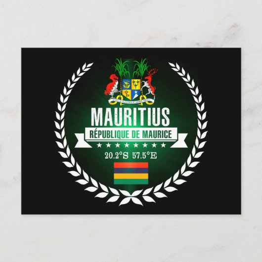 Mauritius Briefkaart (Voorkant)