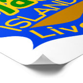 Mauritius deelstaat Mind poster (Hoek)