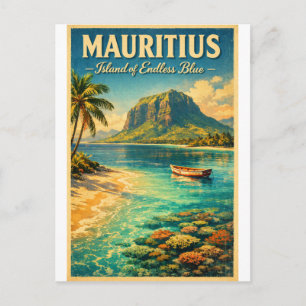 MAURITIUS – Eiland van oneindig blauw Briefkaart