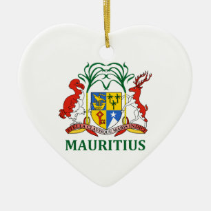 mauritius - embleem/vlag/wapen/symbool keramisch ornament