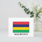 Mauritius Flag Briefkaart (Staand voorkant)