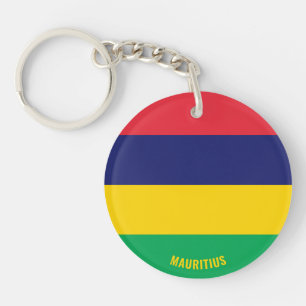 Mauritius Flag Charming Patriotic Sleutelhanger