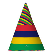 Mauritius Flag Feesthoedjes (Rechts)