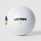 Mauritius Flag Golfballen (Logo)