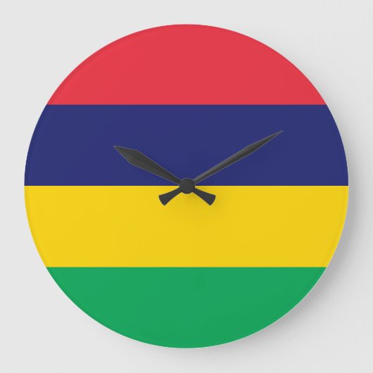 Mauritius Flag Grote Klok (Voorkant)