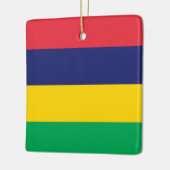 Mauritius Flag Keramisch Ornament (Links)