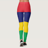 Mauritius Flag Leggings (Achterkant)