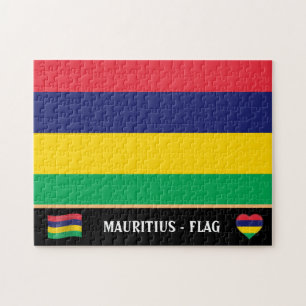 Mauritius Flag & Mauritius country / Mauritius Legpuzzel