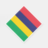 Mauritius Flag Servet (Hoek)