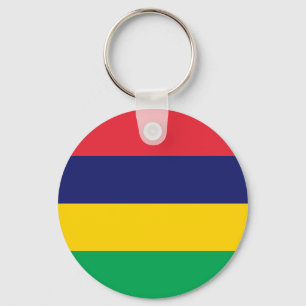 Mauritius Flag Sleutelhanger