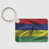 Mauritius Flag Sleutelhanger (Achterkant)