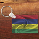 Mauritius Flag Sleutelhanger (Achterkant)