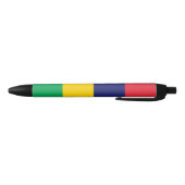 Mauritius Flag Zwarte Inkt Pen (Bodem)