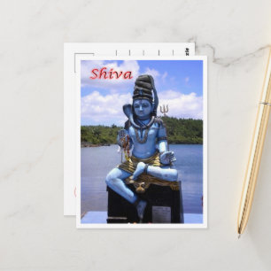 Mauritius - God Shiva - Briefkaart