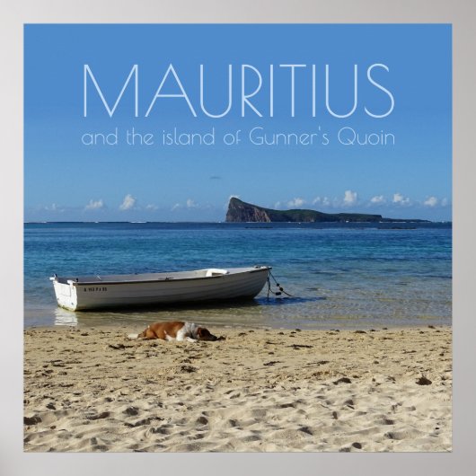 Mauritius & Gunner's Quoin Poster (Voorkant)