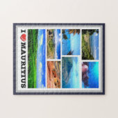 Mauritius - I Love - Legpuzzel (Horizontaal)