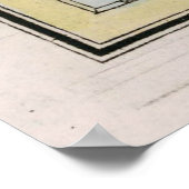  Mauritius-kaart (1801) Poster (Hoek)