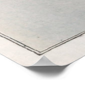  Mauritius-kaart (1862) Poster (Hoek)