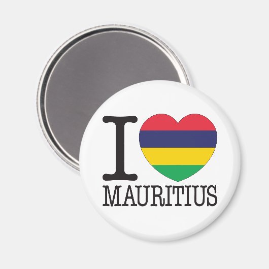 Mauritius Liefde v2 Magneet (Voorkant / Achterkant)