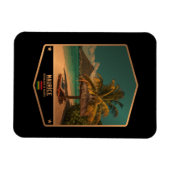 Mauritius Magneet (Horizontaal)